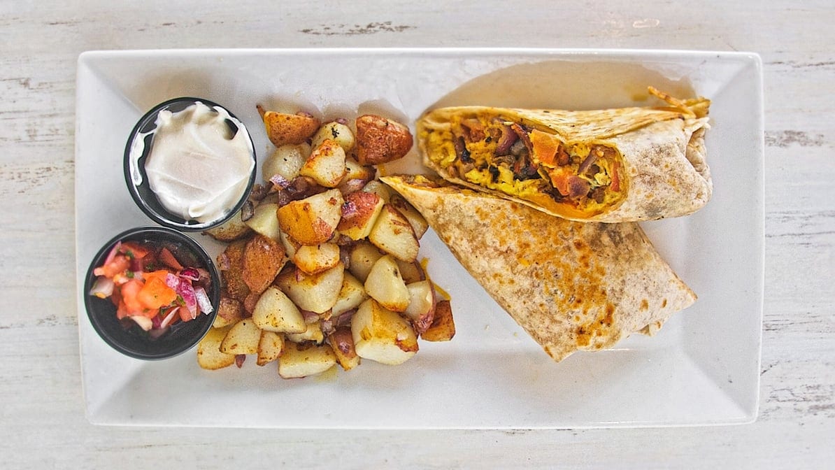 The Frogman Burrito.