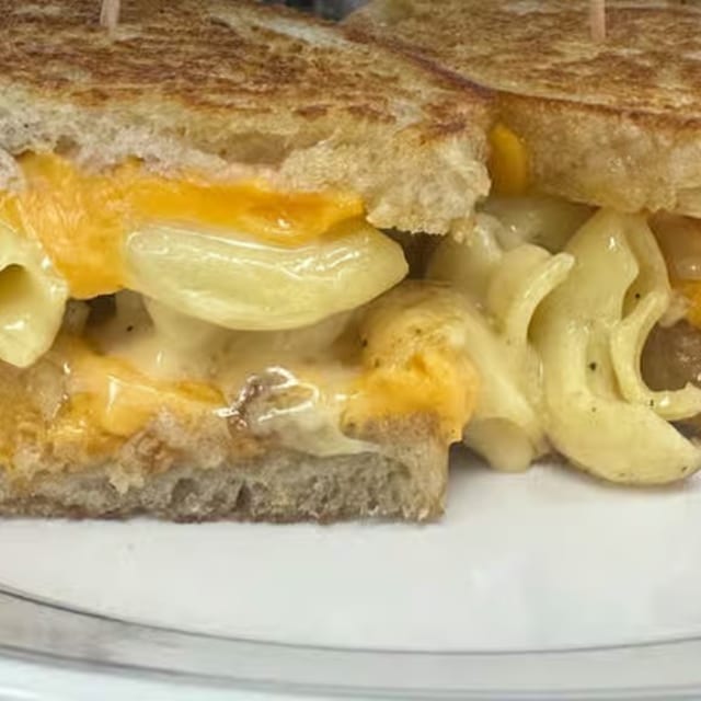 Chinook Grilled Mac & Cheese Sandwich.
