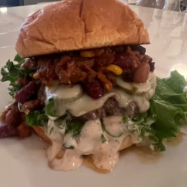 Green Beret Burger.