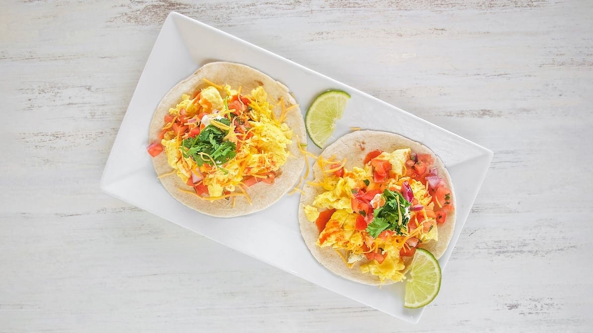 Charlie Mike Breakfast Tacos.